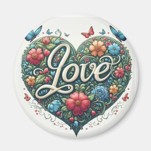 Romantic Love Magnet (Front)
