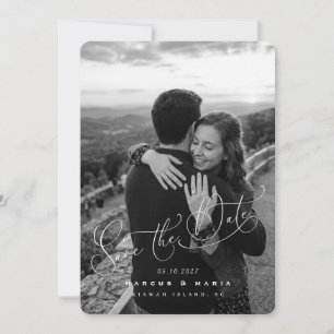 Romantic Love Save the Date