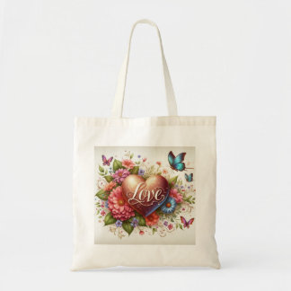 Romantic Love Tote Bag