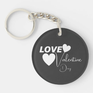 Romantic Love Valentine Day Key Ring