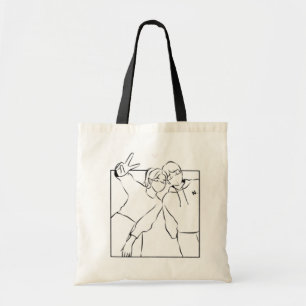 Romantic Lovers Tote Bag – Cute Couple Love Design