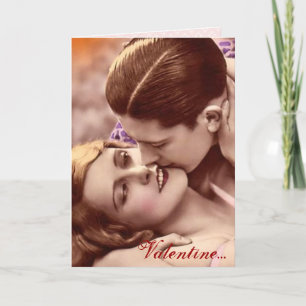 Romantic Lover's Valentine Holiday Card