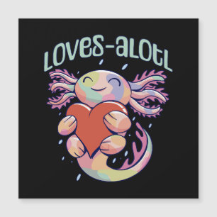 Romantic Loves - happy axolotl