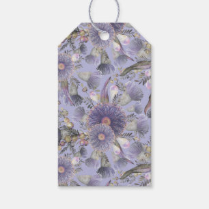 Romantic Mauve Wattle & Eucalyptus Gift Tags