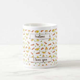 Romantic Minimalist pretty Happy summer Coffee Mug