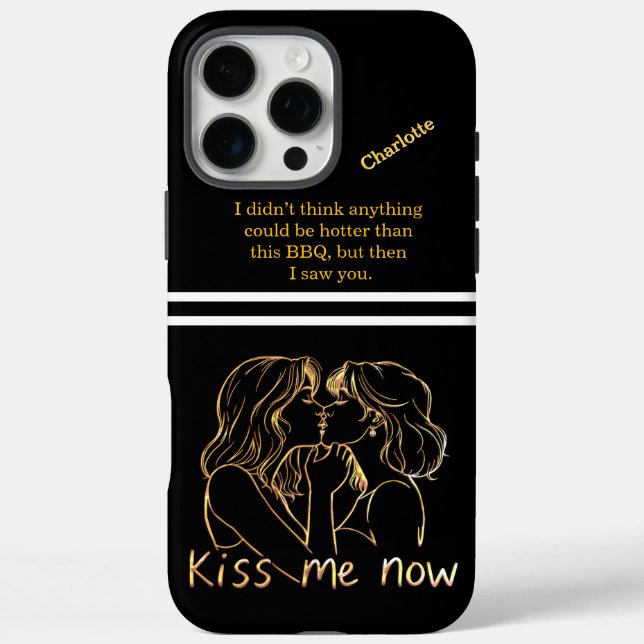 Romantic moment on a unique Pocket flame Case-Mate iPhone Case (Back)