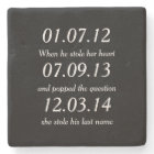 Romantic Moments Personalised Dates Custom Wedding