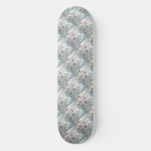 Romantic Multi Peony Skateboard