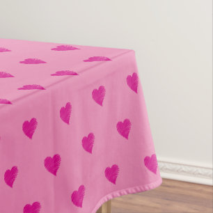 ROMANTIC MY LOVE IS LIKE A ROSE TABLECLOTH