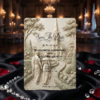 Romantic Neo Classical Cathedral Garden Landscape