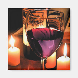 Romantic night magnet