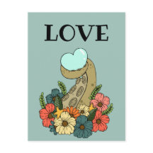 Romantic Octopus Love Card