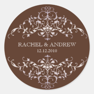 Romantic Ornaments Sticker