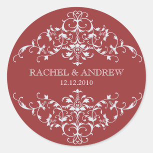 Romantic Ornaments Sticker