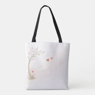 Romantic Panda Card – Be Mine Forever Tote Bag
