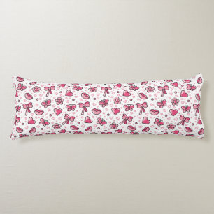 romantic pattern body cushion