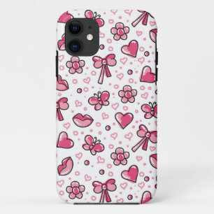 romantic pattern iPhone 11 case