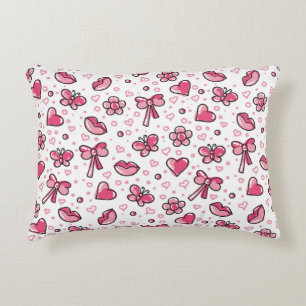 romantic pattern decorative cushion