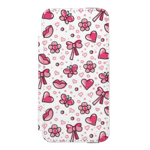 romantic pattern incipio watson™ iPhone 5 wallet case