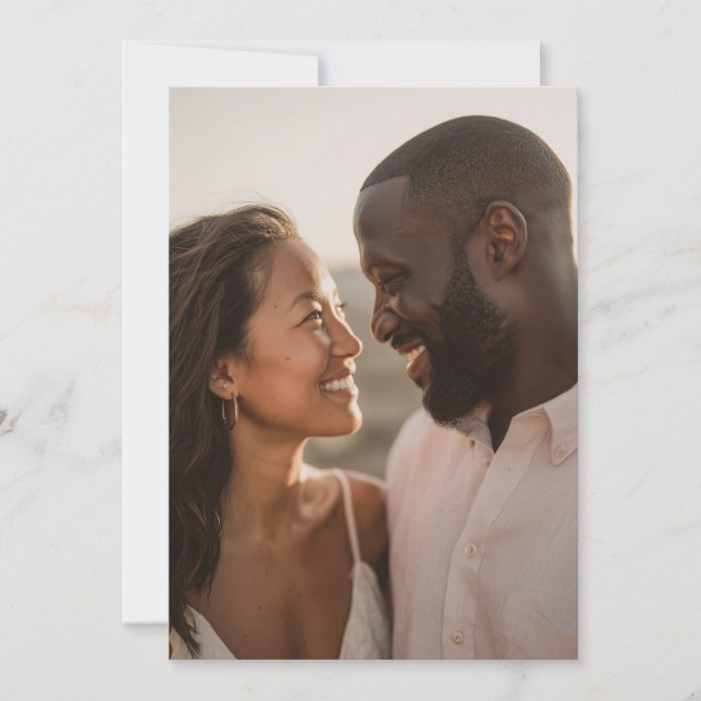 Romantic Photo Invitation (Front)