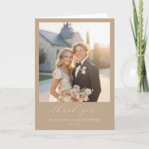 Romantic Photo Thank You Card