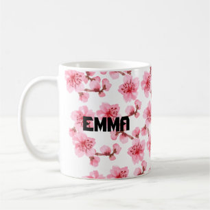 Romantic pink Cherry blosson Coffee Mug