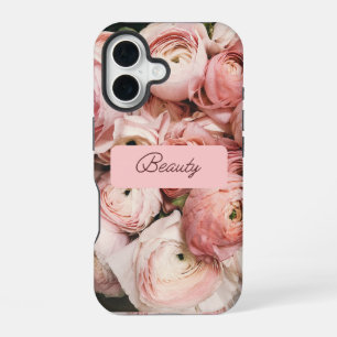Romantic Pink Peony iPhone 16 / iPad case