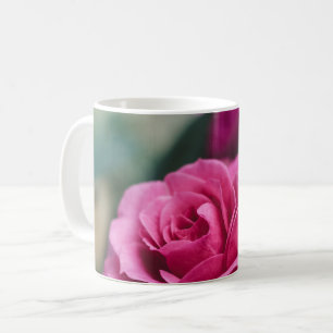 Romantic Pink Rose Coffee Mug