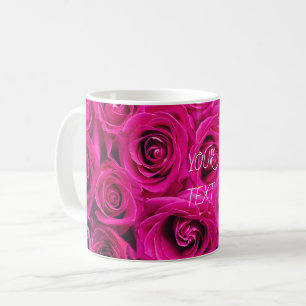 Romantic Pink Rose Coffee Mug