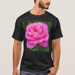 Romantic Pink Rose 'Leonardo Da Vinci' T-Shirt