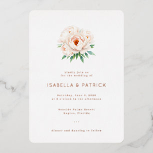 Romantic Pink Watercolor Peonies