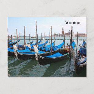 Romantic places in Venice Postcard