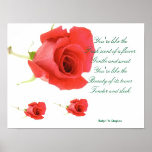 romantic poem posters