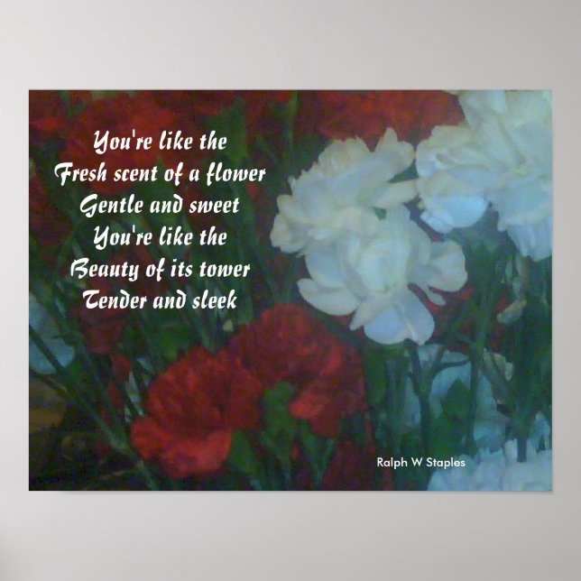 romantic poem posters (Front)