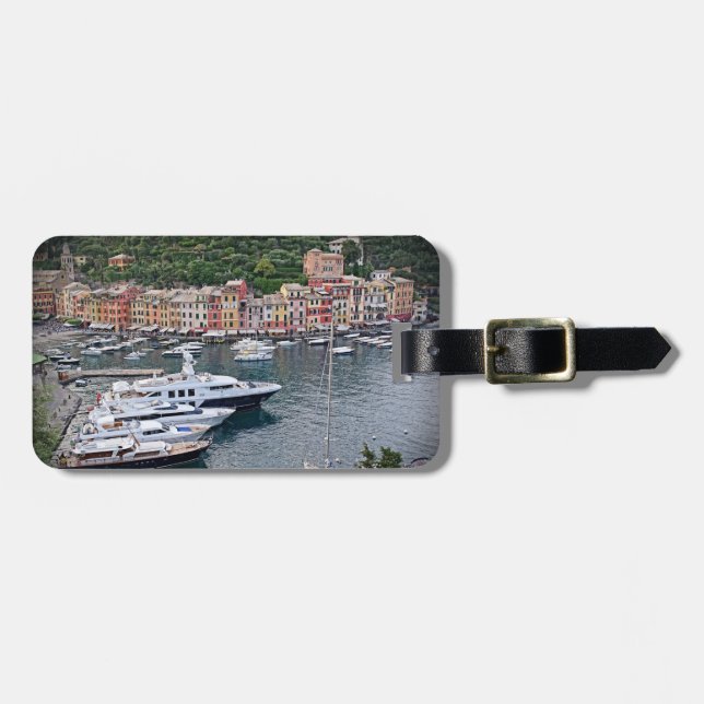 Romantic Portofino, Italia Luggage Tag (Front Horizontal)