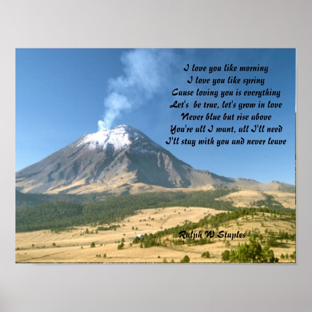 Romantic postcards poster (Front)