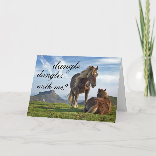 romantic proposition card (Front)