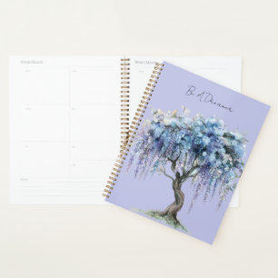 Romantic Purple Flowering Tree Planner