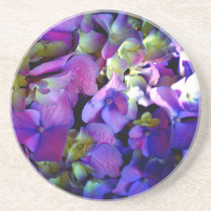 Romantic Purple Hydrangeas Coaster