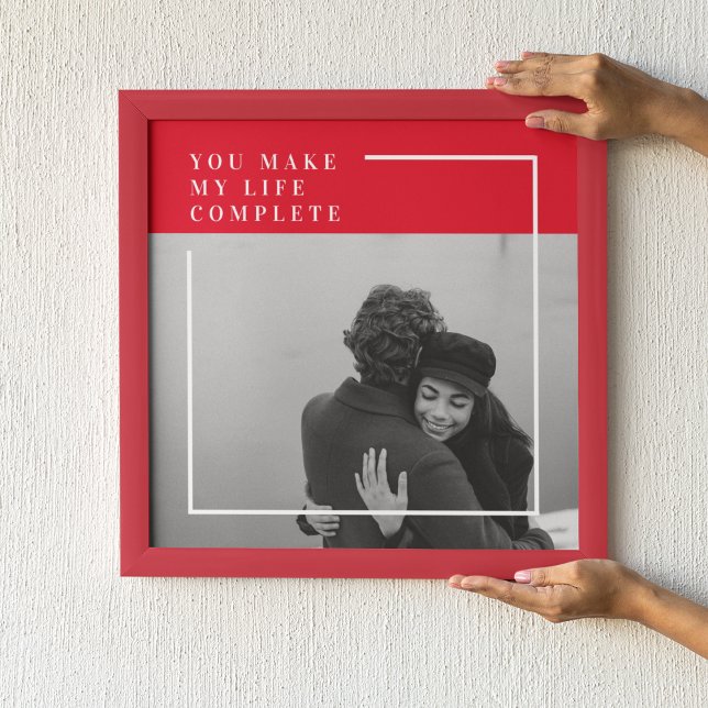 Romantic Quote and Photo | Valentines Gift Poster (Creator Uploaded)