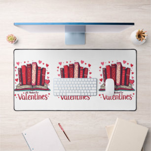 Romantic Reading Vibes Cosy Valentine Gift Desk Mat