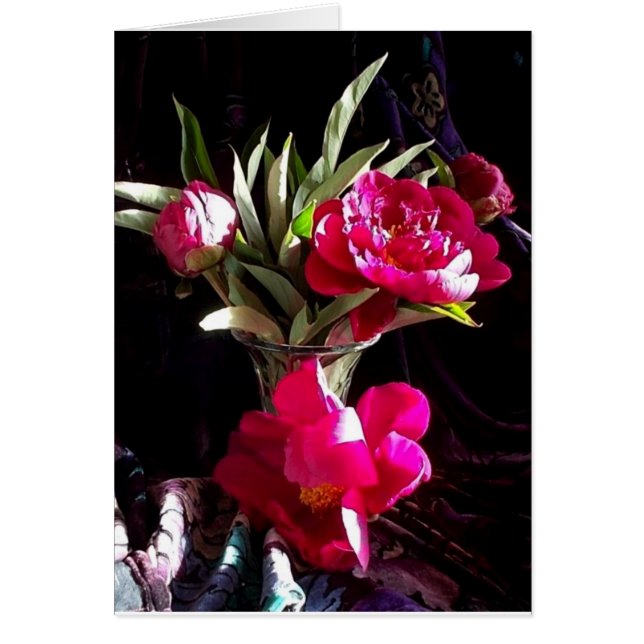 Romantic Red Peonies (Front)