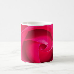 Romantic Red Pink Rose Coffee Mug