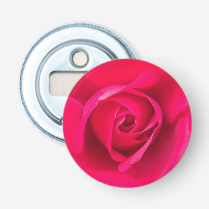 Romantic Red Pink Rose v2 Bottle Opener