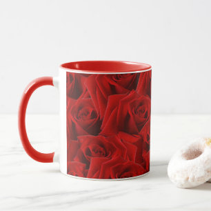  Romantic Red Rose Mug