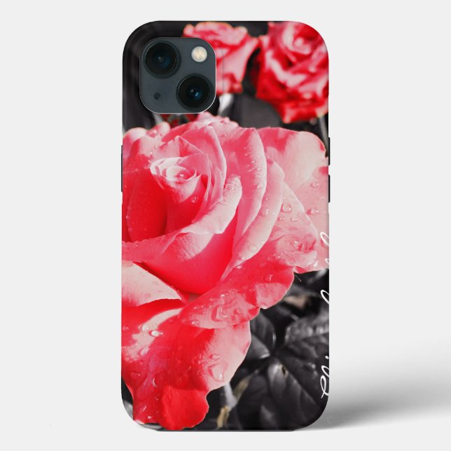 Romantic Red Roses Case-Mate iPhone Case (Back)