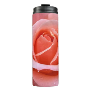 Romantic Rose Botanical Art Print Thermal Tumbler