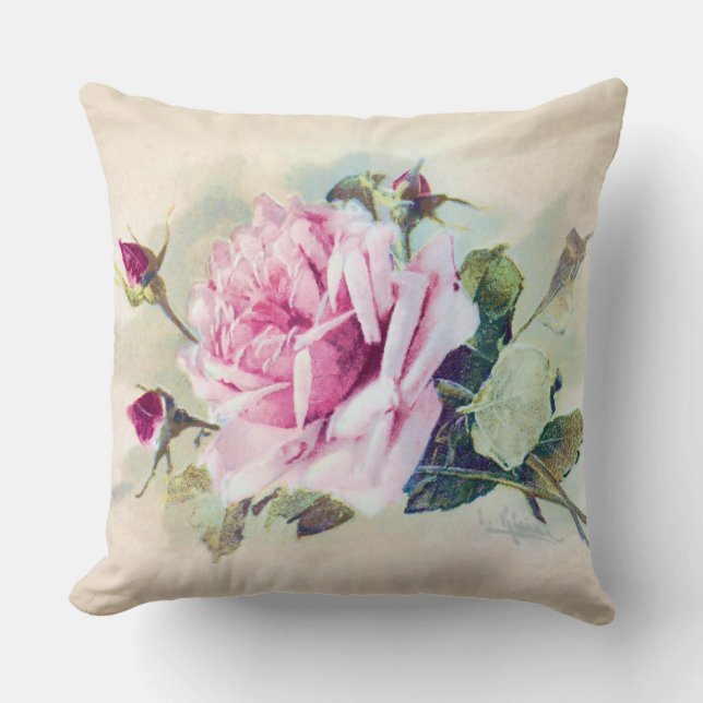 Romantic Rose Cushion (Front)