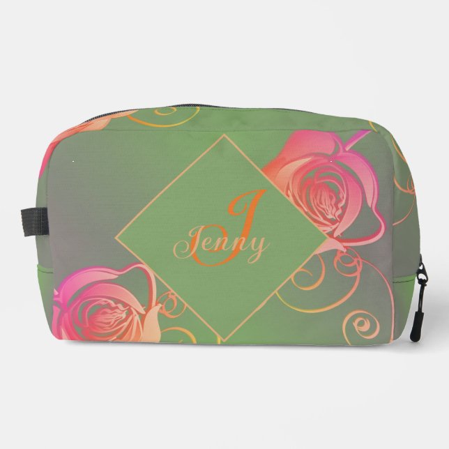 Romantic Rose   Dopp Kit (Front)