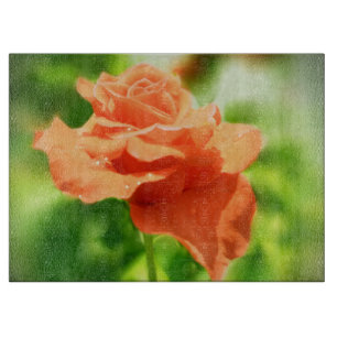 Romantic Rose Flowers #2 Cutting Board